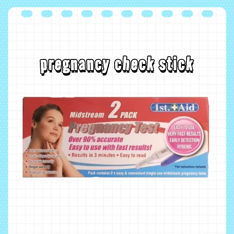 pregnancy check stick