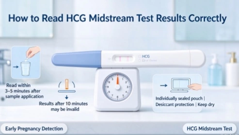 How HCG midstream test sensitivity tiers match different preconception stages