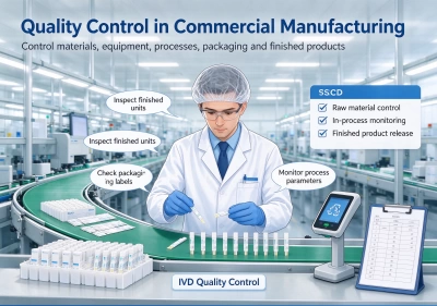 From Laboratory Development to Mass Production: The Journey of an IVD Product