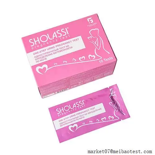 4.0mm 10pcs/box hCG cassette pregnancy test