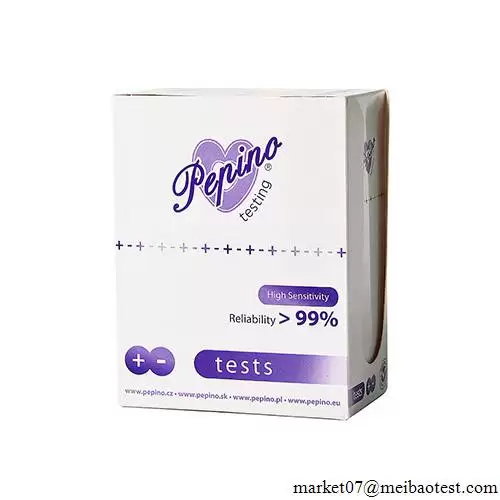 2.5mm 2pcs/box HCG Test Strips for Pregnancy